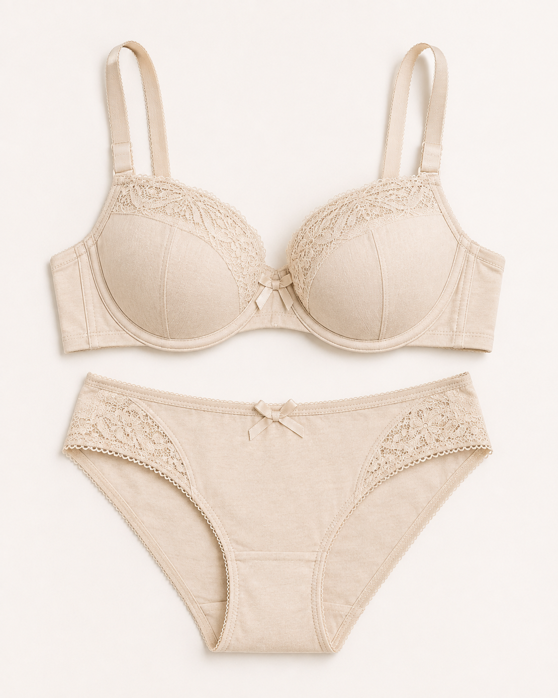 NuedWears matched bra and panty set — wholesale manufacturer