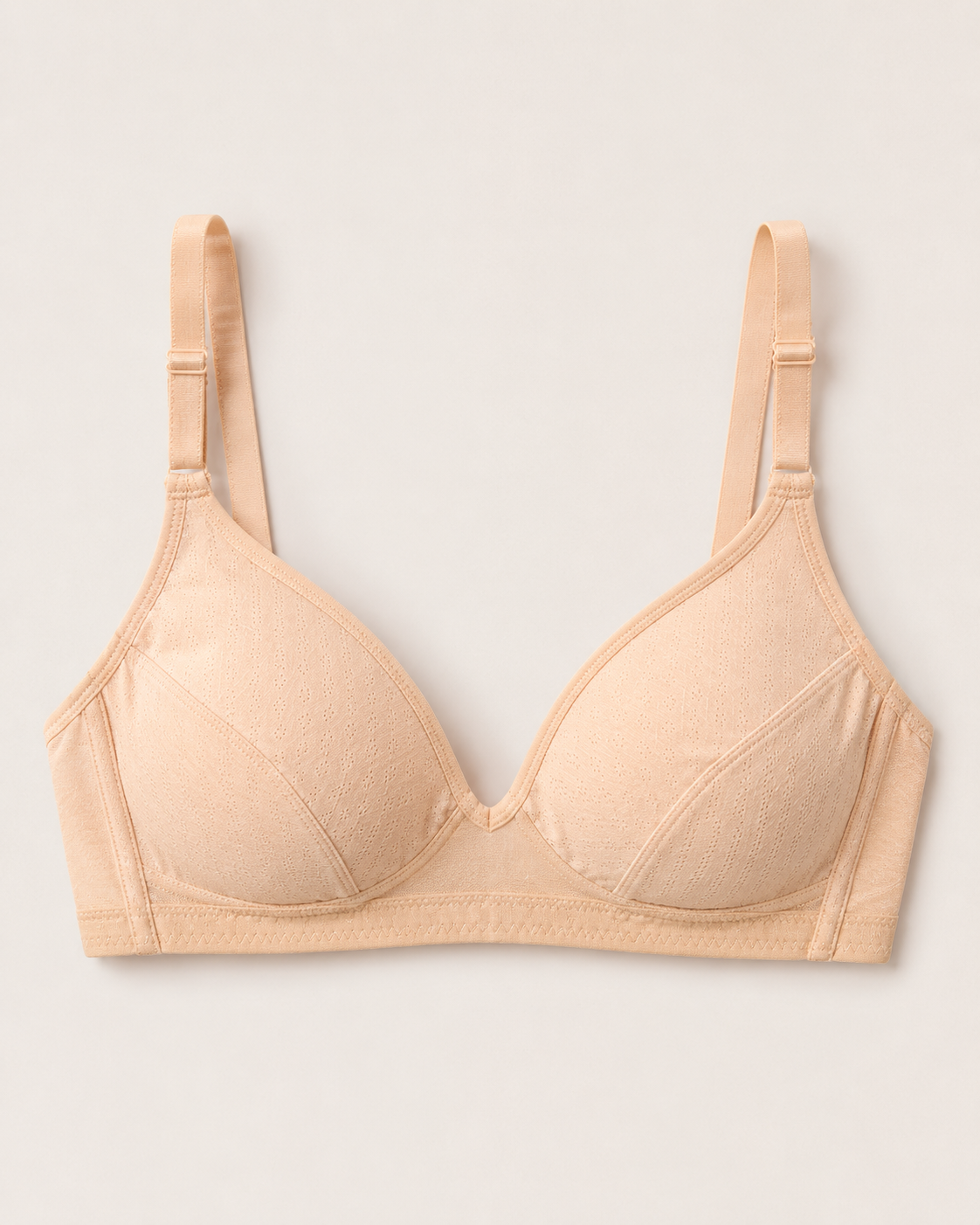 Non-padded everyday cotton bra manufactured by NuedWears Kanpur