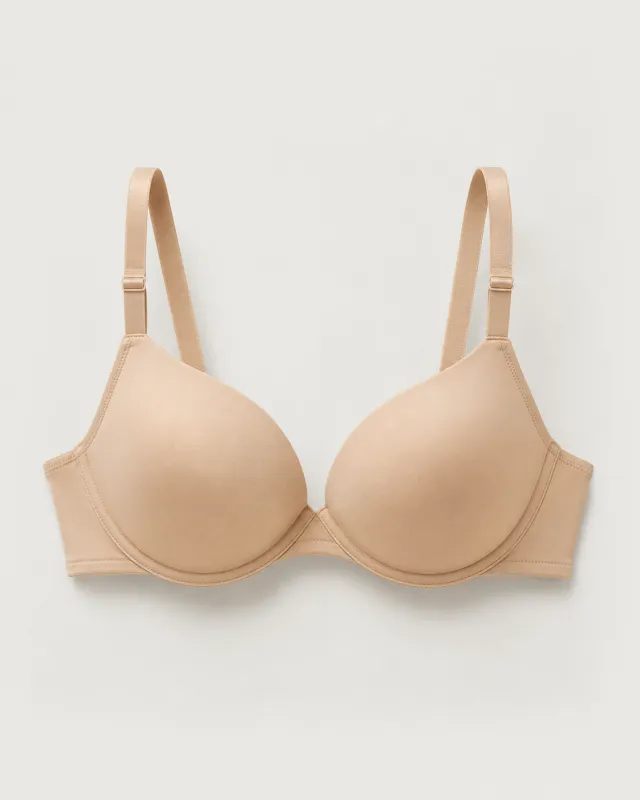 Seamless t-shirt bra manufactured by NuedWears for bulk orders